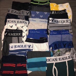 Men’s Small Underwear Bundle of 15 Pair!